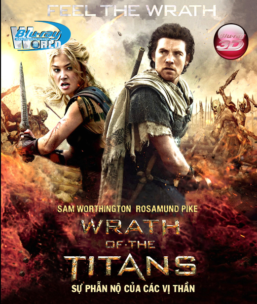 D088. Wrath of the Titans - Sự Phẫn Nộ Của Các Vị Thần 3D 25G (DTS-HD 5.1) 